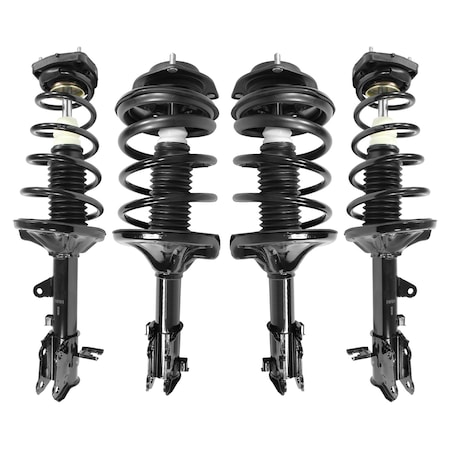 Unity 4-11131-15911-001 Front and Rear Complete Strut Assembly Kit 4-11131-15911-001